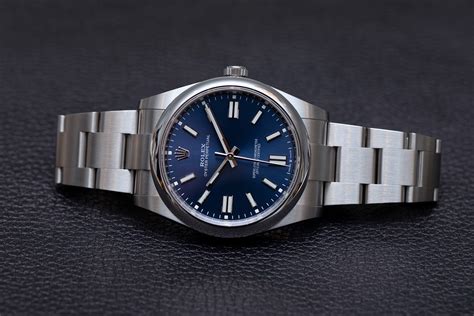 rolex oyster perpetual 31 mm blue|rolex oyster perpetual 41 review.